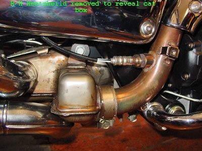 Rocket 3 Exhaust Kit - Silencer Head Shield