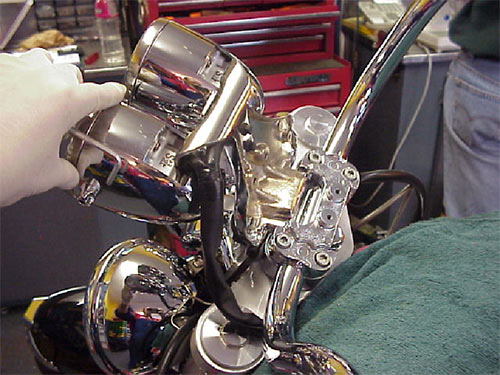 Triumph Rocket III T-Bar Fitting